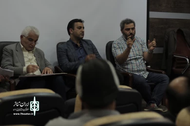 گزارش تصویری نشست با هنرمندان