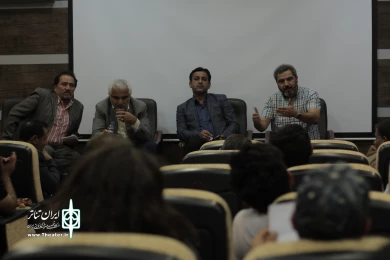 گزارش تصویری نشست با هنرمندان