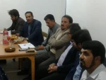 گزارش تصویری نشست  مسئولین اداره کل فرهنگ و ارشاد اسلامی استان با  مسئولین و هنرمندان نمایش شهرستان لنده