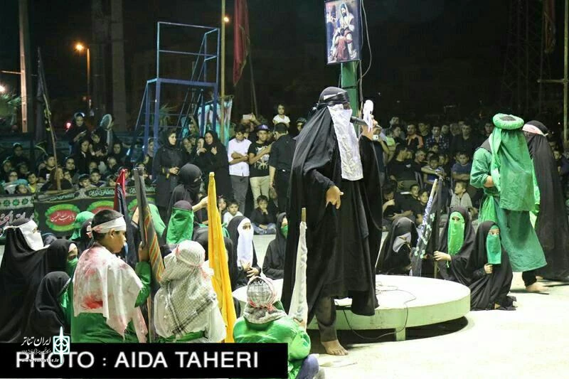 گزارش تصویری  گروه تعزیه جوانان بنی هاشم در گچساران