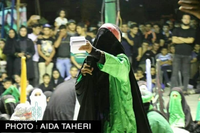 گزارش تصویری  گروه تعزیه جوانان بنی هاشم در گچساران