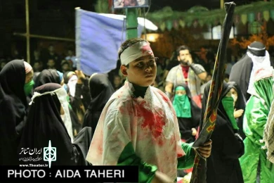 گزارش تصویری  گروه تعزیه «جوانان بنی هاشم» در شهرستان گچساران