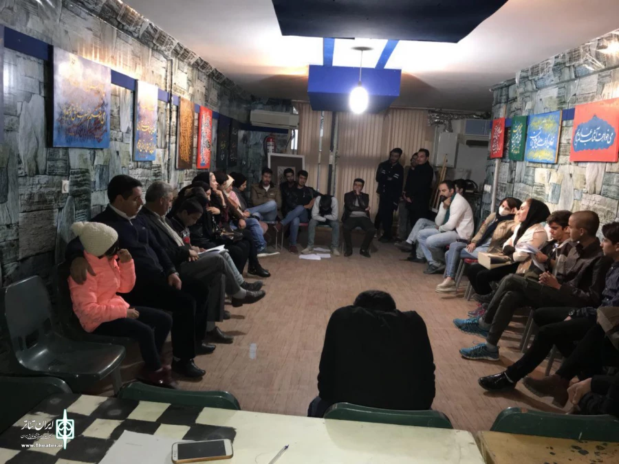 نمایش نامه «پذیرش»  در حوزه هنری یاسوج خوانش شد 2