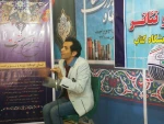 اکبر آیین اجرای مونولوگ در آدینه تئاتر یاسوج