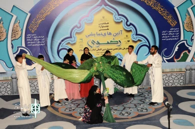گزارش تصویری از هفتمین جشنواره آیین های نمایشی در فرهنگ رضوی  یاسوج