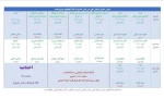 جدول سی امین جشنواره تئاتر استان