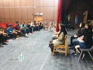 کارگاه پیش درآمدی بر بازیگری تئاتر در دهدشت برگزار شد 4
