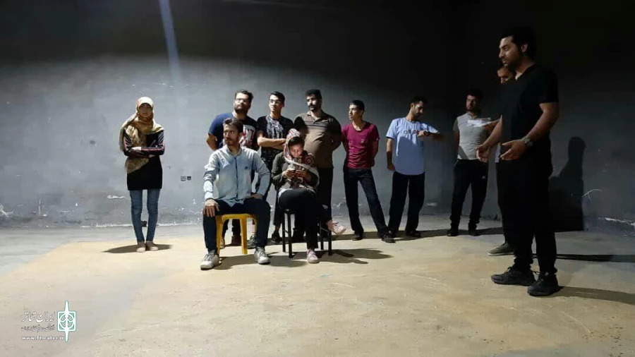 آغاز تمرینات نمایش " زمهریر " به کارگردانی محمدصالح کرمی در گچساران  2