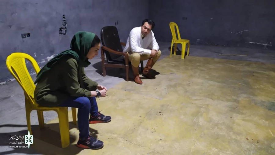 آغاز تمرینات نمایش "به وقت گرینویچ" در گچساران 2