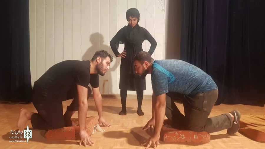 گزارشی از تمرینات نمایش «بالستیک زخم» به کارگردانی وحید پاراد 3