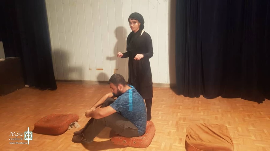 گزارشی از تمرینات نمایش «بالستیک زخم» به کارگردانی وحید پاراد 4