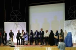 تجلیل از هنرمندان تئاتر گچساران در جشن غدیر 7