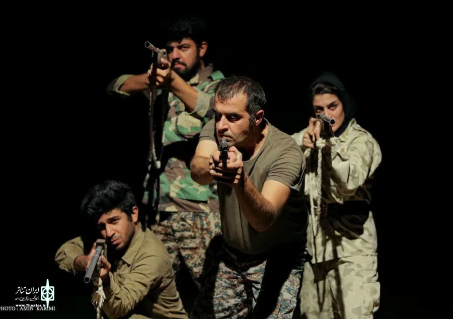 اجرای عمومی نمایش "گاوهای جنگی" در گچساران  2