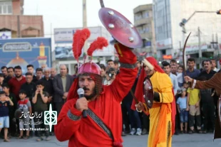 اجرای مجلس تعزیه سنتی"72 تن" در دهدشت و سوق 2