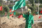 اجرای پرفورمنس طریق القدس در دهکده دفاع مقدس یاسوج 2
