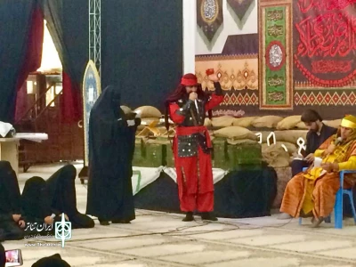 اجرای مجلس تعزیه بازار شام و شهادت حضرت رقیه (س) در یاسوج