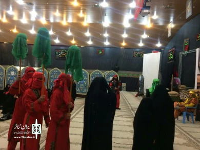 تعزیه بازار شام و شهادت حضرت رقیه (س) / میر رضا رفیعی/ یاسوج 1398 تئاتر هلیا