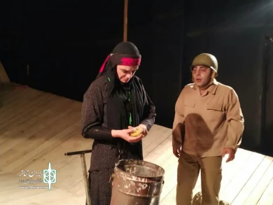 نمایش دست هایت کو مم حسن / رضا گشتاسب / تئاتر شادن / رضا کرمی زاده