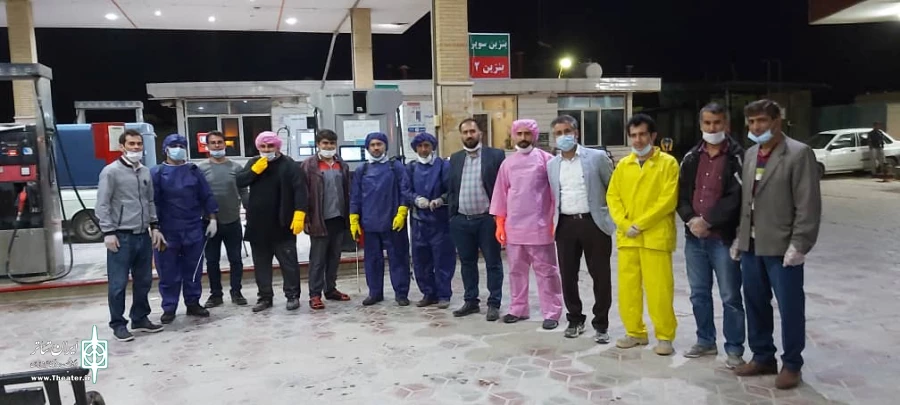 هنرمندان تئاتر دهدشت برای مقابله با کرونا ویروس با جامعه پزشکی همراه شدند/ واکنش هنرمندان تئاتر در مواجهه با بیماری کرونا ویروس  2