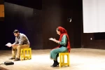 نمایشنامه خوانی تکه های سنگین سرب در دنا 2