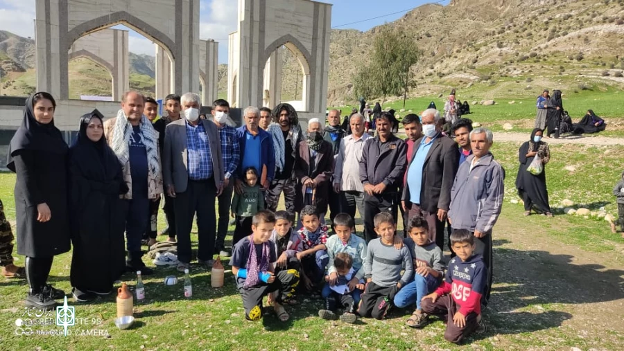 اجرای عمومی "نمایش خیابانی عباس" در روستای قیام شهرستان لنده 3
