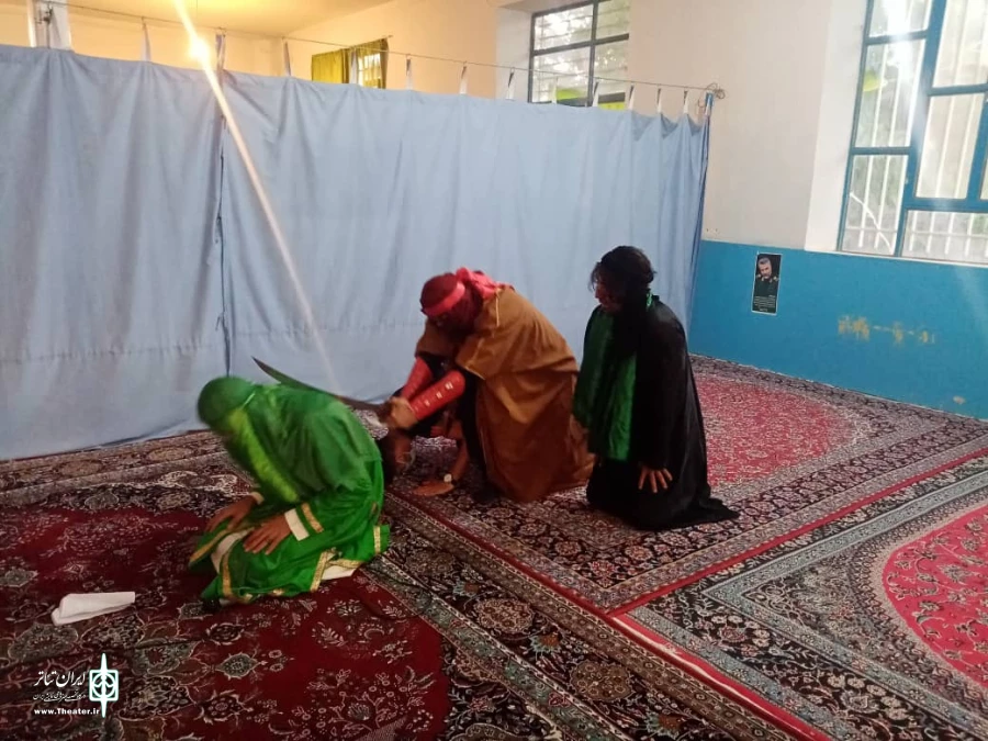 برپایی آئین تعزیه‌خوانی همزمان با لیالی قدر در کهگیلویه و بویراحمد 2