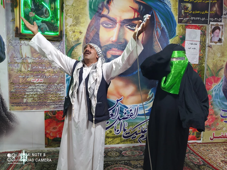 شبیه‌خوانی "شهادت امام علی(ع)" در تکایای مذهبی شهر یاسوج اجرا شد 5