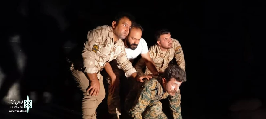 نمایش سرود خرمشهر در گچساران به صحنه رفت 2