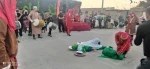 مجلس تعزیه سنتی شهادت امام حسین ع در سوق کهگیلویه اجرا شد. 2