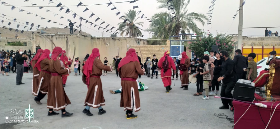 مجلس تعزیه سنتی شهادت امام حسین ع در سوق کهگیلویه اجرا شد. 3