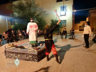 در دومین روز از سوگواره استانی تعزیه

اجرای مجلس 