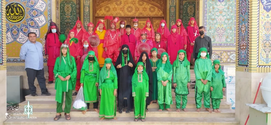 اجرای مجلس "تعزیه شهادت امام حسین(ع) و شهادت حضرت عباس(ع)"در سوق کهگیلویه 2