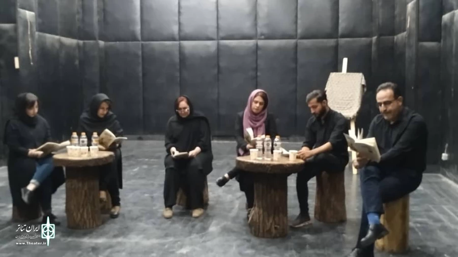 اجرای نمایشنامه خوانی "ویر" در پلاتو حسین پناهی یاسوج 5