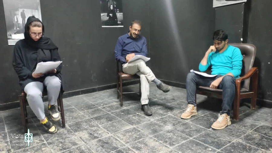 تمرین نمایش"سواران دریا" در یاسوج آغاز شد 2