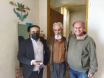 دیدار مدیرکل فرهنگ و ارشاد اسلامی استان کهگیلویه و بویراحمد با هنرمند پیشکسوت تئاتر استان 9