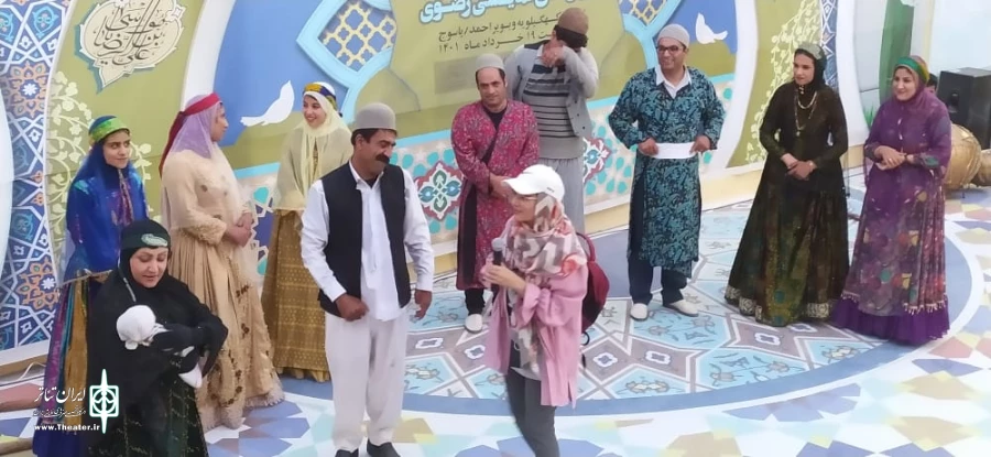 اجرای نمایش آئینی "زائر ضریح" از یاسوج در هشتمین جشنواره آئین های نمایشی رضوی 4
