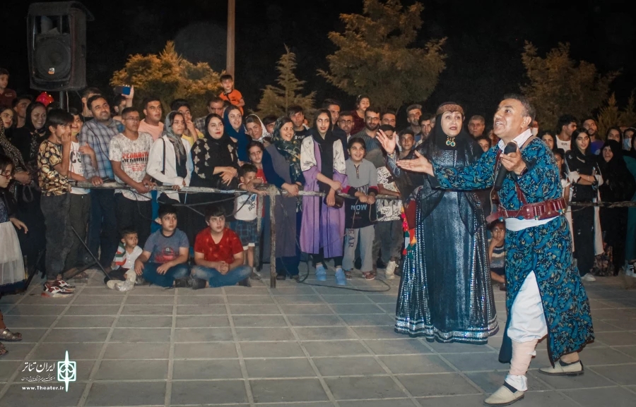 اجرای نمایش آیینی "گُل تِنگِس" در یاسوج 2