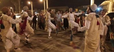 اجرای عمومی نمایش آیینی «نُچ نُچَک» در سوق