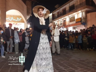 اجرای نمایش خیابانی «حکایت دردسرهای یک زندگی» در گچساران 2