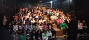 استقبال کودکان از نمایش شاد و موزیکال «جنگل مهربان» در یاسوج  7