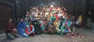 استقبال کودکان از نمایش شاد و موزیکال «جنگل مهربان» در یاسوج  8