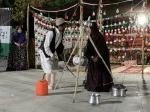 اجرای نمایش آئینی «عروس چشمه» در یاسوج 3