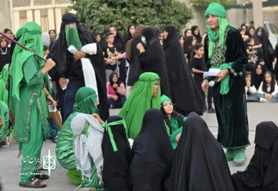 میدان شهر سوق صحنه عشق‌ورزی به سیدالشهدا(ع) شد
